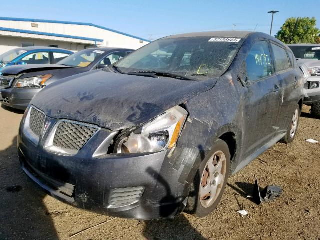 5Y2SP67859Z460220 - 2009 PONTIAC VIBE BLACK photo 2