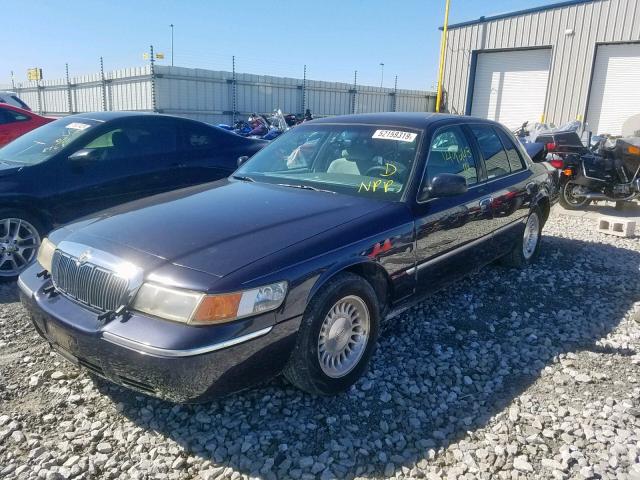 2MEFM75W5XX699060 - 1999 MERCURY GRAND MARQ BLACK photo 2