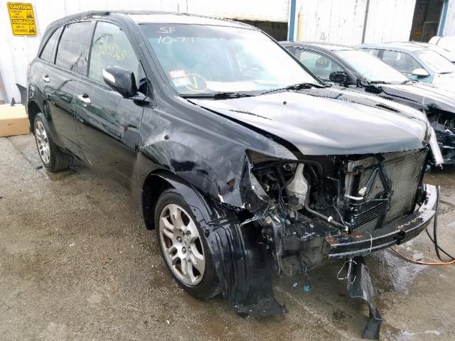 2HNYD28217H533869 - 2007 ACURA MDX BLACK photo 1