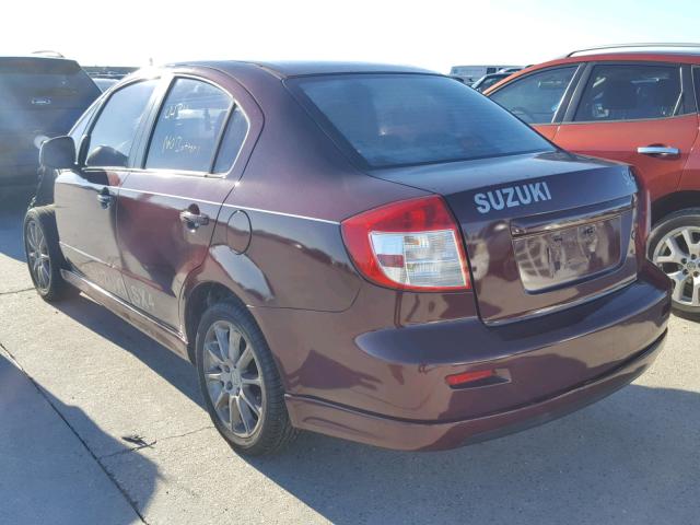 JS2YC414885103626 - 2008 SUZUKI SX4 RED photo 3