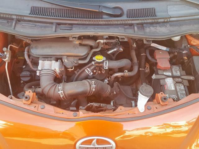 JTNJJXB00CJ019522 - 2012 TOYOTA SCION IQ ORANGE photo 7