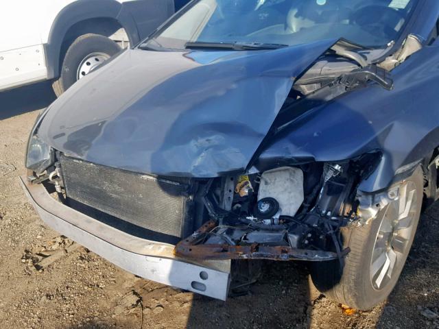 2HGFG1B96BH509873 - 2011 HONDA CIVIC EXL 灰色 照片 9