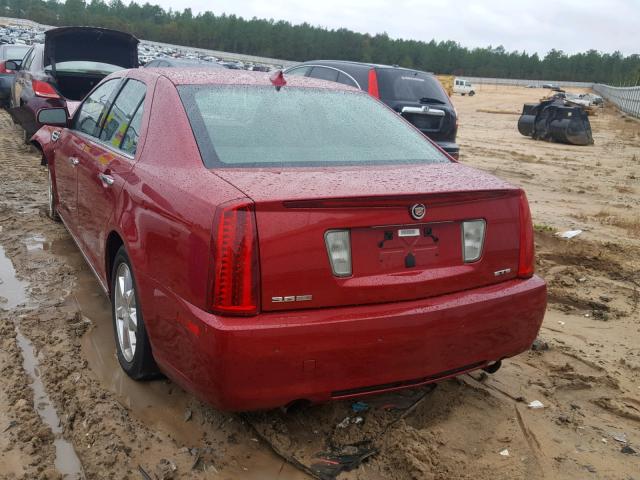 1G6DW67V690111673 - 2009 CADILLAC STS MAROON photo 3