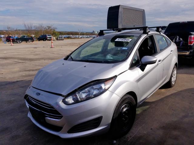 3FADP4AJ1KM109326 - 2019 FORD FIESTA S SILVER photo 2