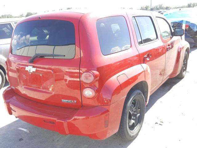 3GNBABFWXBS608348 - 2011 CHEVROLET HHR LT RED photo 4