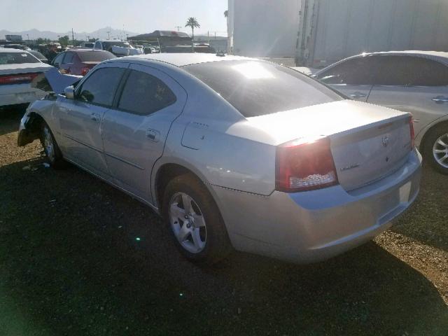 2B3CA3CV5AH307813 - 2010 DODGE CHARGER SX SILVER photo 3