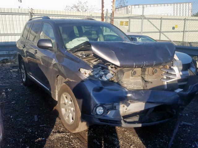 5TDBK3EHXDS179427 - 2013 TOYOTA HIGHLANDER GRAY photo 1