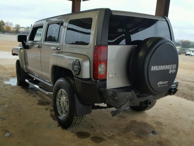 5GTEN63L188190204 - 2008 HUMMER H3 ALPHA TAN photo 3