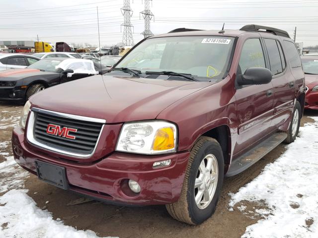 1GKET16SX56135149 - 2005 GMC ENVOY XL MAROON photo 2