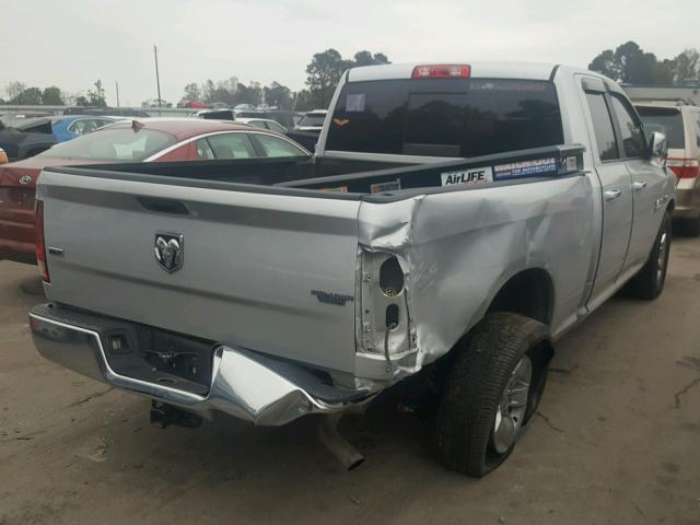 1C6RR6GT2ES350264 - 2014 RAM 1500 SLT SILVER photo 4