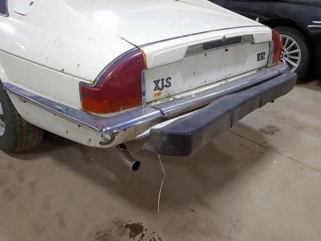 SAJNA5842JC144271 - 1988 JAGUAR XJS WHITE photo 9