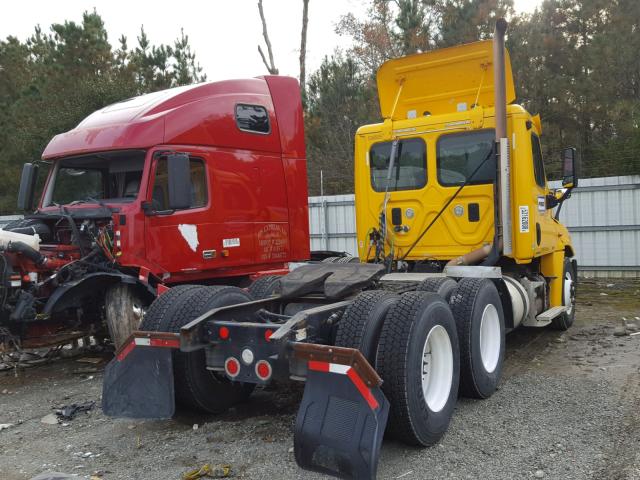 1FUJGEDVXBSAX7125 - 2011 FREIGHTLINER CASCADIA 1 RED photo 4