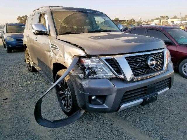 JN8AY2NC2H9505593 - 2017 NISSAN ARMADA SV GRAY photo 1