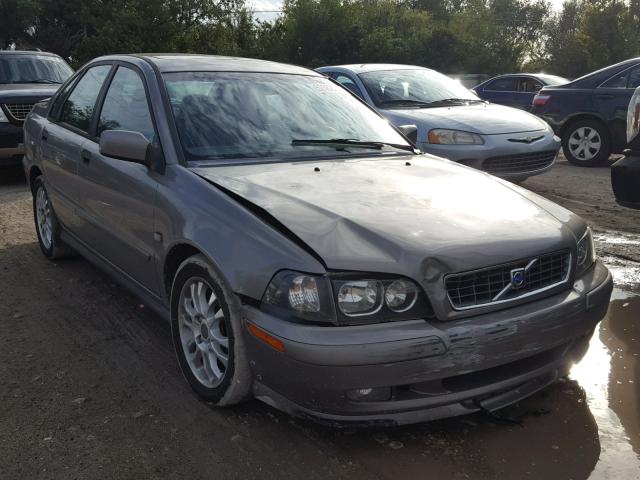 YV1VS27554F045039 - 2004 VOLVO S40 1.9T GRAY photo 1