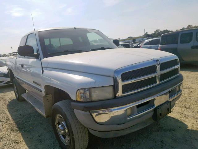 1B7KF23W0WJ168825 - 1998 DODGE RAM 2500 WHITE photo 1