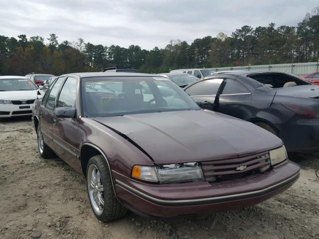 2G1WL54T6N1131747 - 1992 CHEVROLET LUMINA MAROON photo 1