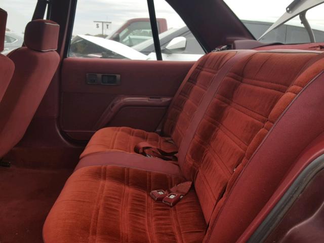 2G1WL54T6N1131747 - 1992 CHEVROLET LUMINA MAROON photo 6