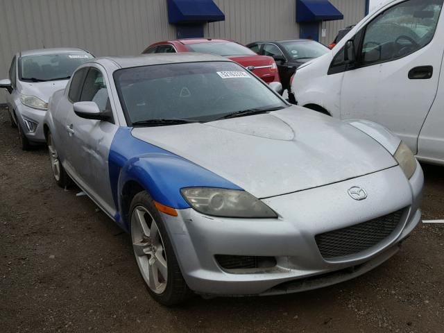 JM1FE173440113182 - 2004 MAZDA RX8 SILVER photo 1