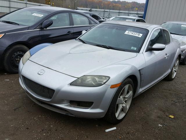 JM1FE173440113182 - 2004 MAZDA RX8 SILVER photo 2