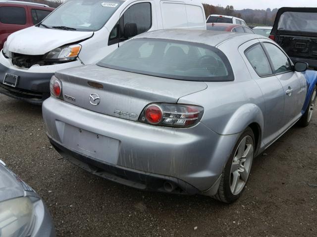 JM1FE173440113182 - 2004 MAZDA RX8 SILVER photo 4