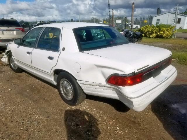 2MELM74W6TX643384 - 1996 MERCURY GRAND MARQ WHITE photo 3