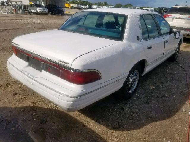 2MELM74W6TX643384 - 1996 MERCURY GRAND MARQ WHITE photo 4