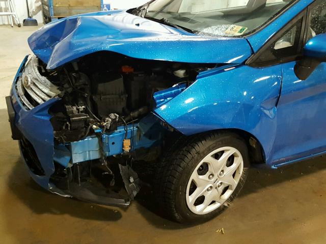 3FADP4BJ2DM175367 - 2013 FORD FIESTA SE BLUE photo 9