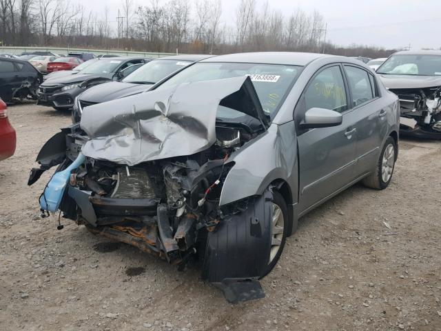 3N1AB6AP0CL782386 - 2012 NISSAN SENTRA 2.0 SILVER photo 2