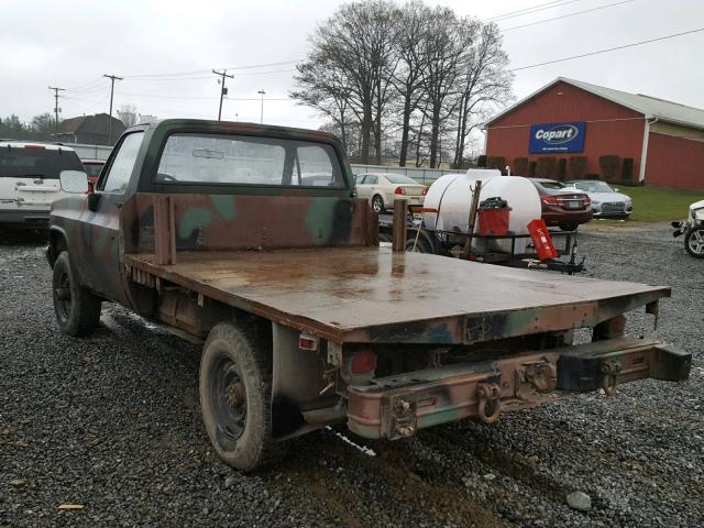 1GBHD34J8GF416921 - 1986 CHEVROLET D30 MILITA TWO TONE photo 3