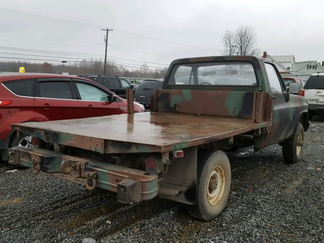 1GBHD34J8GF416921 - 1986 CHEVROLET D30 MILITA TWO TONE photo 4