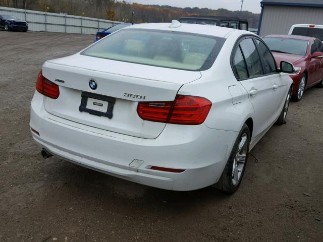 WBA3C3C58EF987106 - 2014 BMW 320 I WHITE photo 4