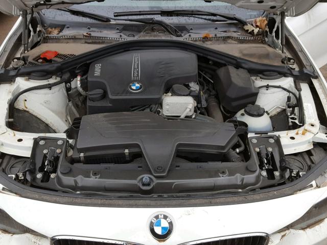 WBA3C3C58EF987106 - 2014 BMW 320 I WHITE photo 7