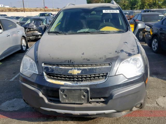 3GNAL2EK7CS647288 - 2012 CHEVROLET CAPTIVA SP CHARCOAL photo 9