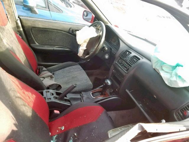 4S3BD6750X7257341 - 1999 SUBARU LEGACY GT RED photo 5