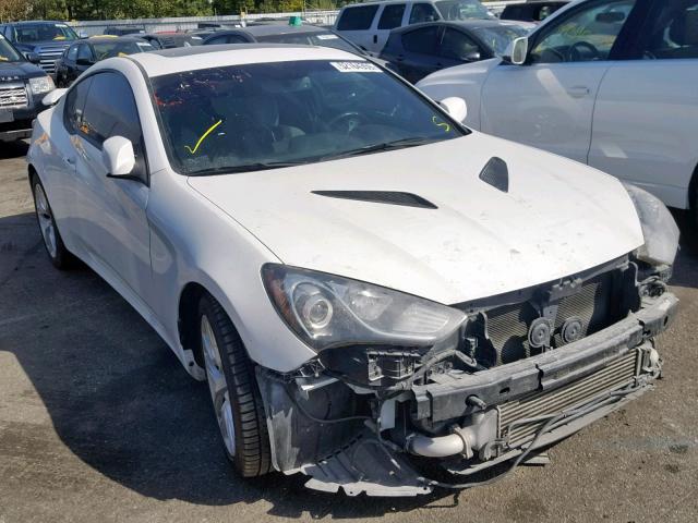 KMHHT6KD1DU083574 - 2013 HYUNDAI GENESIS CO WHITE photo 1