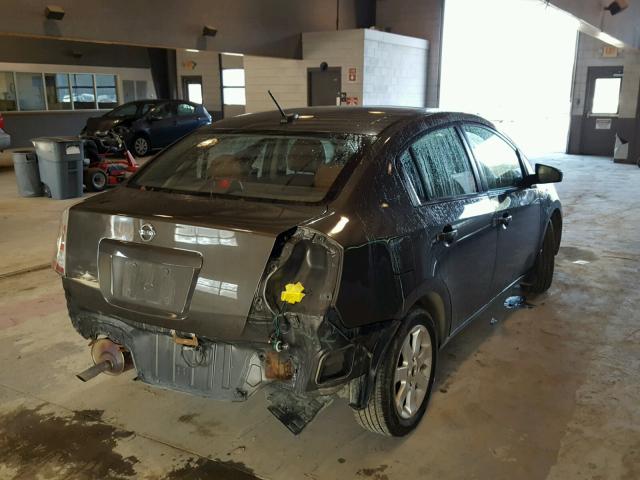 3N1AB61E57L618149 - 2007 NISSAN SENTRA 2.0 GRAY photo 4