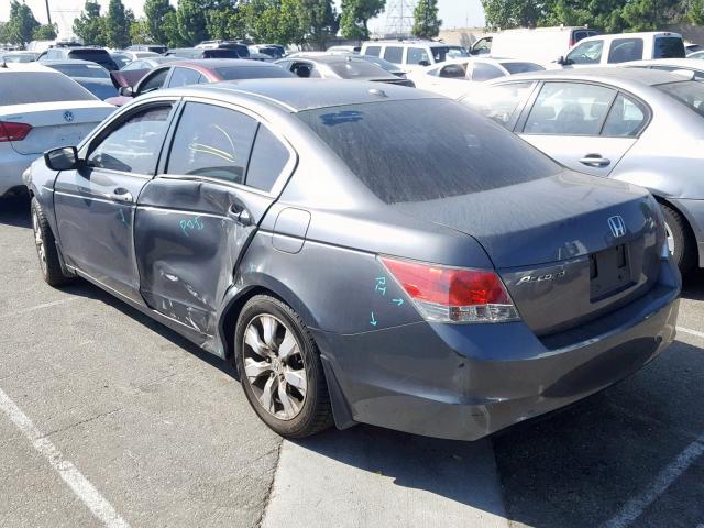 1HGCP26869A012678 - 2009 HONDA ACCORD EXL CHARCOAL photo 3