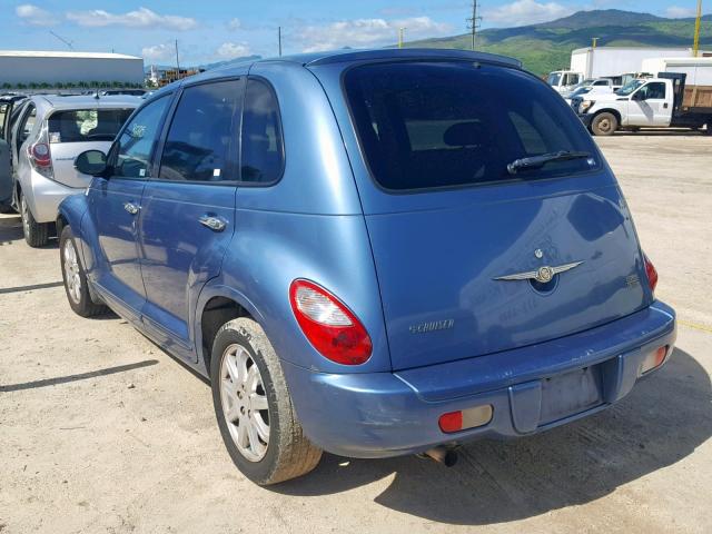 3A4FY58B57T567205 - 2007 CHRYSLER PT CRUISER BLUE photo 3