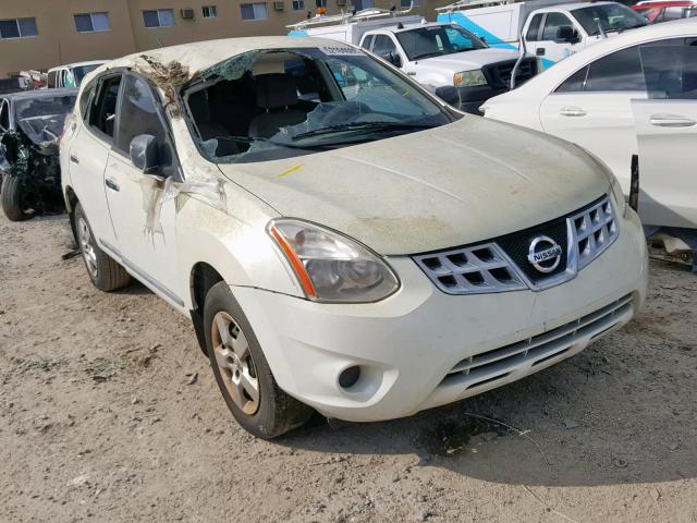 JN8AS5MT3DW549862 - 2013 NISSAN ROGUE S WHITE photo 1