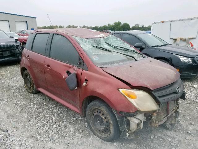 JTKKT624960133098 - 2006 TOYOTA SCION XA RED photo 1