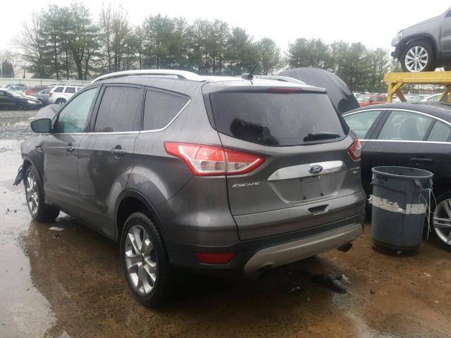 1FMCU9J91EUB05712 - 2014 FORD ESCAPE TIT GRAY photo 3