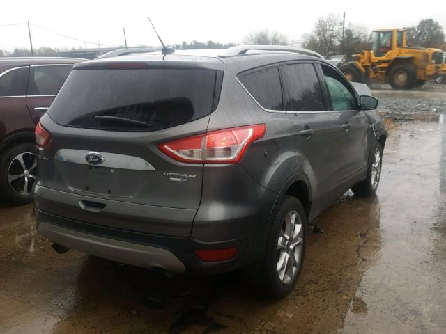 1FMCU9J91EUB05712 - 2014 FORD ESCAPE TIT GRAY photo 4