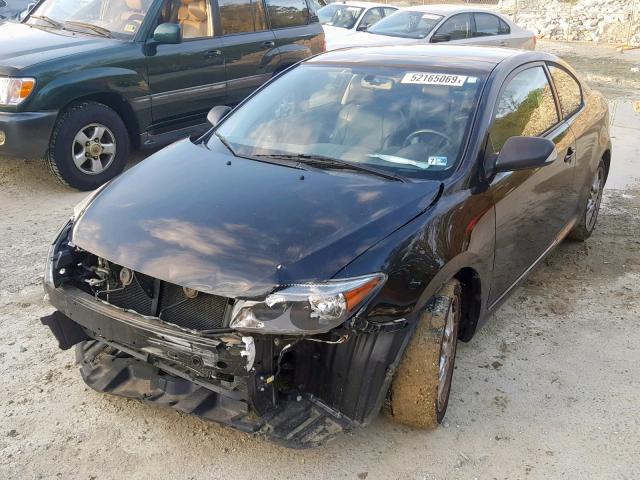 JTKDE167X60104090 - 2006 TOYOTA SCION TC შავი ფოტო 2