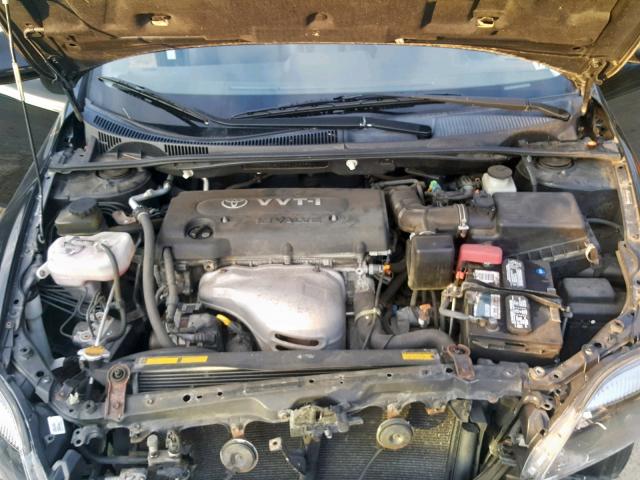 JTKDE167X60104090 - 2006 TOYOTA SCION TC შავი ფოტო 7