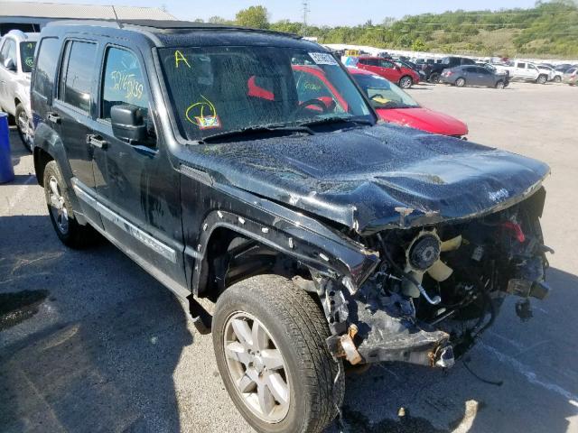 1J8GN58K49W540201 - 2009 JEEP LIBERTY LI BLACK photo 1