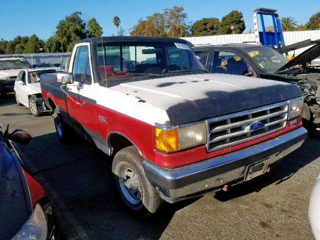 2FTEF14Y7LCA43404 - 1990 FORD F150 TWO TONE photo 1