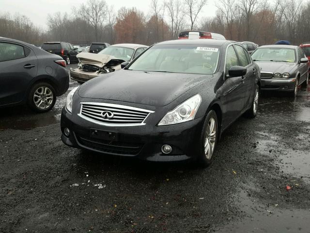 JN1CV6AR0BM353609 - 2011 INFINITI G37 BLACK photo 2