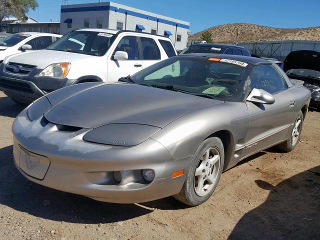 2G2FS22K5Y2109499 - 2000 PONTIAC FIREBIRD SILVER photo 2