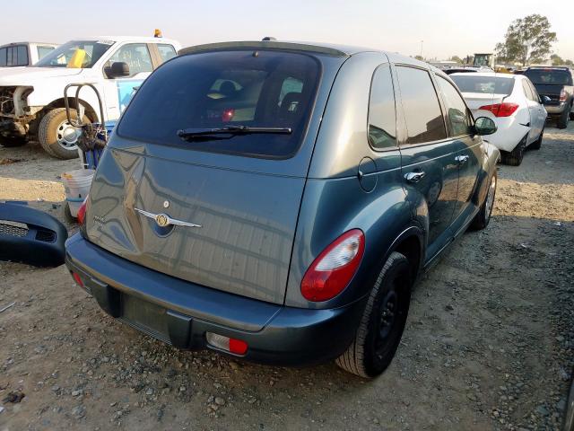 3A4FY58B26T335014 - 2006 CHRYSLER PT CRUISER BLUE photo 4