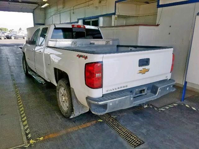 1GCVKREC4GZ242934 - 2016 CHEVROLET SILVERADO WHITE photo 3